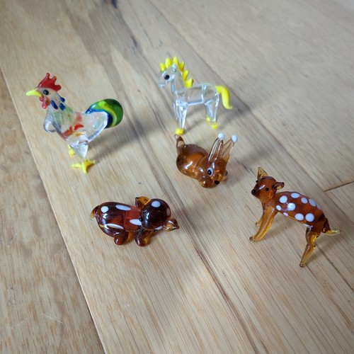 Vintage murano style miniature - vintage,