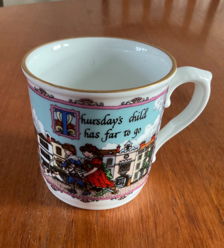 Royal worcester birthday mug - royal,