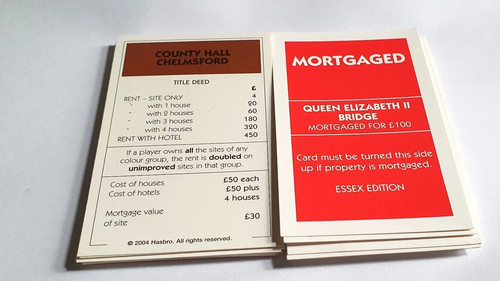 Full set monopoly - , deed