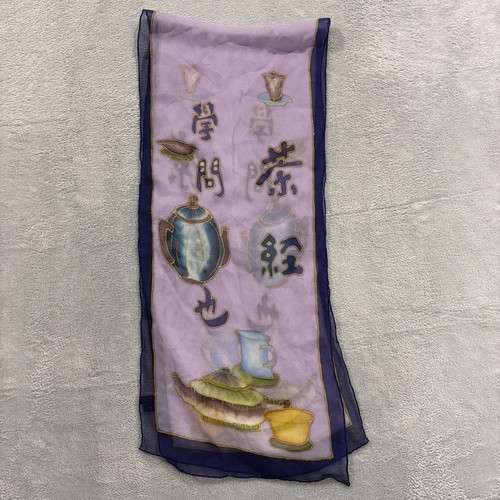 100 silk scarf - j&x, 100%