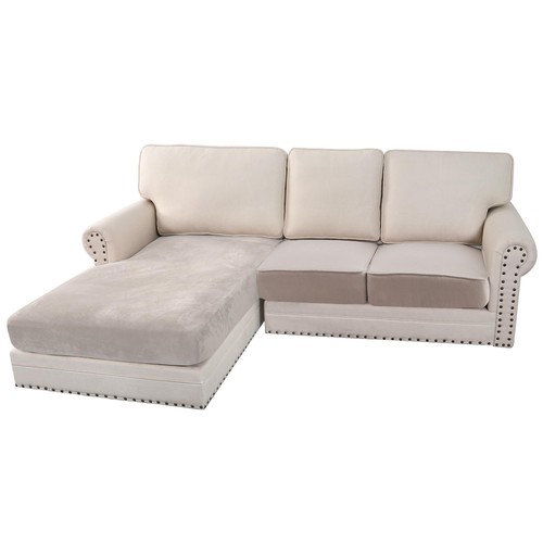 Bellahills velvet stretch sofa - bellahills,