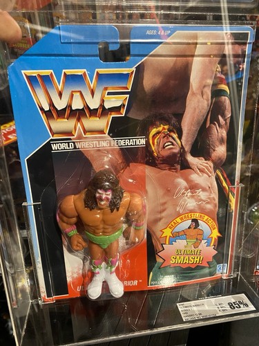 Wwf hasbro moc graded rare - hasbro,
