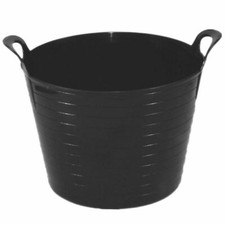 26L 42L 75L Flexi Tub Garden Bucket Plastic Flexible Trug Storage Feed Container