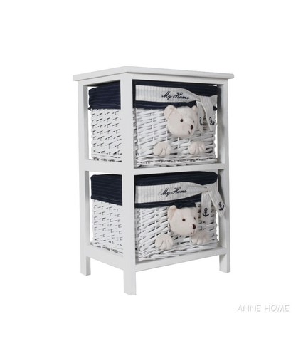 Teddy bear wicker willow - bear,