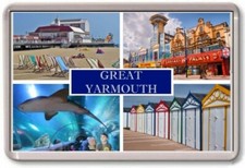 FRIDGE MAGNET - GREAT YARMOUTH
