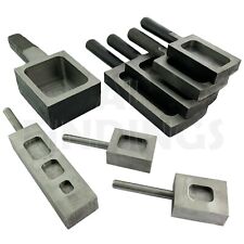 Ingot mould sizes 25,50,100,500gms - 2 kilos casting steel biscuit type Tool