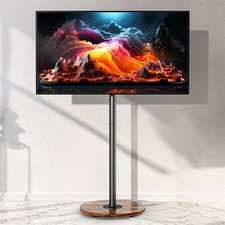 Rolling Column TV Floor Stand