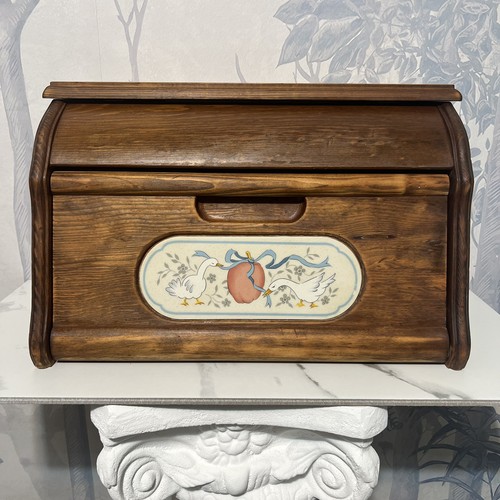 Vintage goose marmalade wooden - vintage,