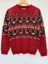 F&F Christmas Jumper UK S Red
