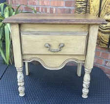 Bedside Table Dresser Bedroom  Vanity Cabinets Louis XVI style Solid Wood Rustic