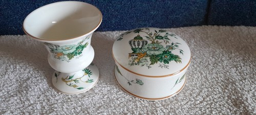 China trinket bowl and posy - trinket,