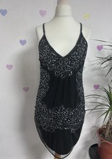 Cute Sequinned Black / Silver