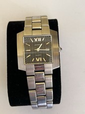 Men’s Stainless Steel Quarts Date Watch By Amadeus-30mm Case Width