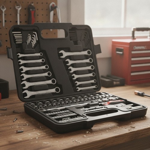 121 piece mechanics - 121-piece, set