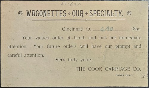 Cook carriage wagon - carriage,