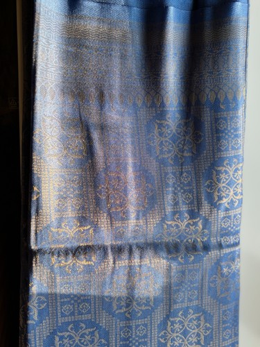Blue saree - blue,