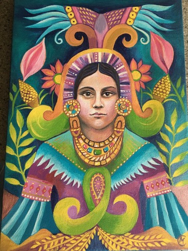 Original acrylic painting x - original, 20