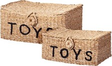 STORAGE TOY BASKETS Set of 2