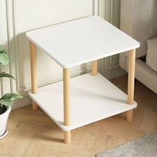 2 Tier Side Tables Storage