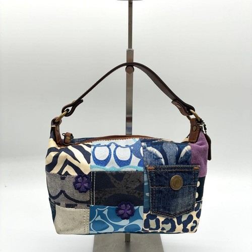 Coach denim patchwork - coach,