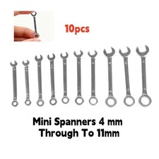 10pcs Mini Spanners Model