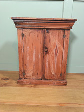 Antique Wooden Shelved Pine
