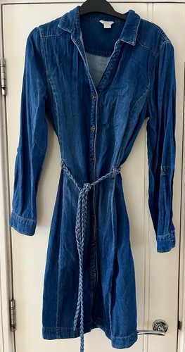 Monsoon denim shirt dress size - denim,