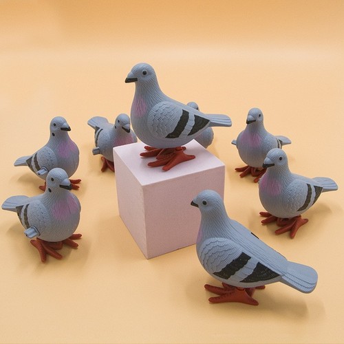 Clockwork jumping pigeon - clockwork,
