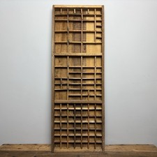 Vintage Wooden Printers Tray -