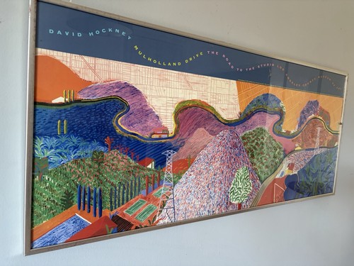 David hockney mulholland drive - david,