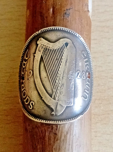 Walking stick badge - stick, antique