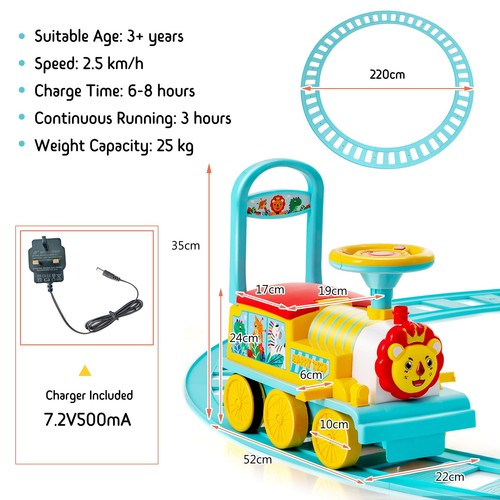 Blue electric ride - blue,