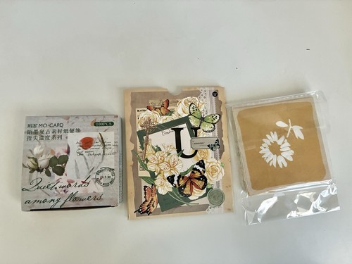 Botanic vintage flower - vintage,,