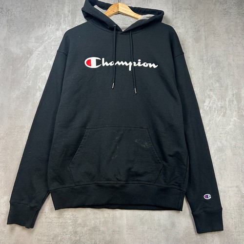 Champion hoodie mens black - champion,