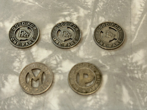 Bus rail tokens philadelphia - bus/rail, tokens-philadelphia