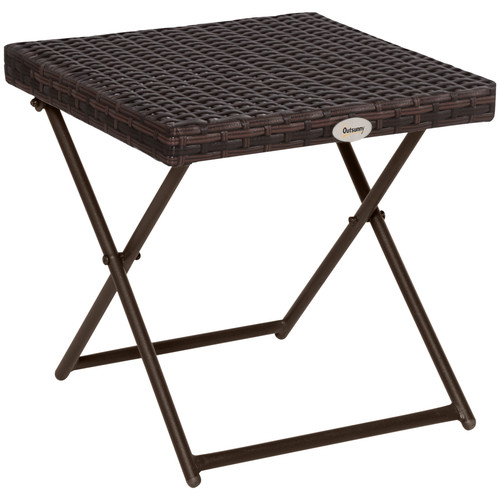 Folding square rattan coffee - folding,