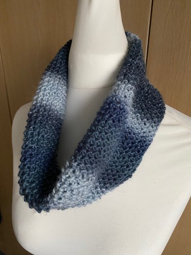Hand knitted cowl - hand,