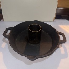 Cast Iron Chicken Roaster Skillet Roasting Pan Poultry Roaster Vertical for