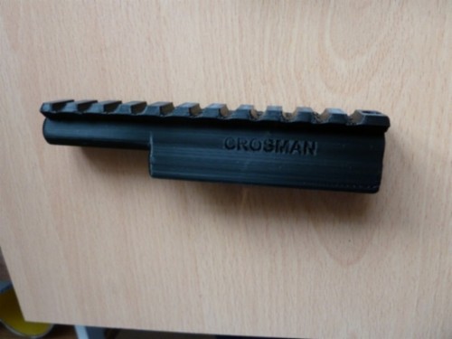 Optics mount picatinny rail