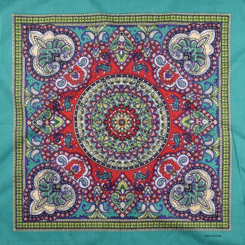 Paisley bandana vintage cotton - paisley,