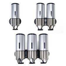 Wall Mounted Shower Soap Dispenser - Lockable - Shampoo, Lotion, Shower Gel