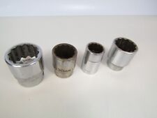 Sockets, 3/4" drive. four large sockets, 36,30,24mm & 1 -3/8"