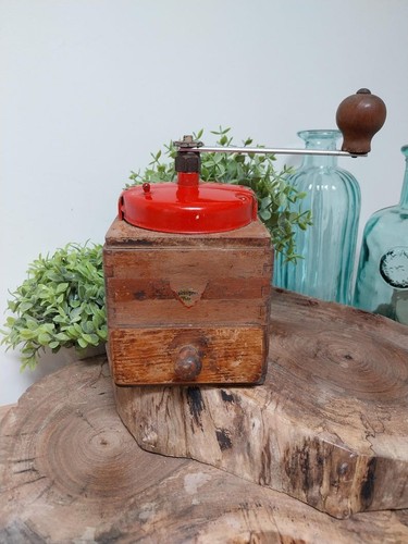 Vintage french coffee grinder - vintage,