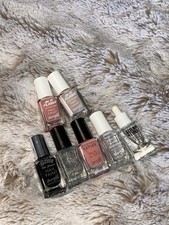 Barry M Nail Paints Set (Used), In A Flash, Gelly Hi Shine, Velvet Matte, etc.