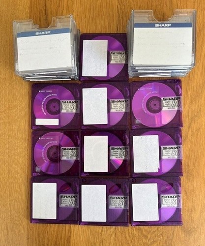 Sharp minidiscs r - 10, md-r