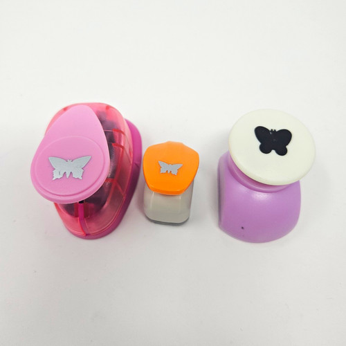 Lot butterfly paper punch - lot,