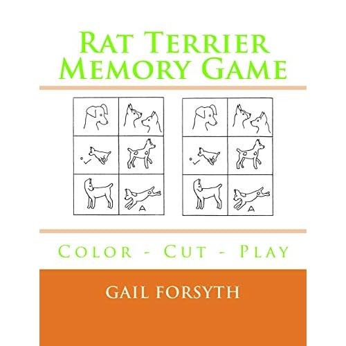 Rat terrier memory game - rat,