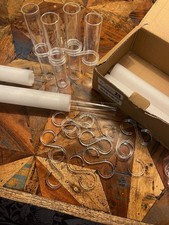 Test Tube Chain Vases Box of 8