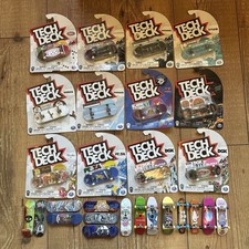27x Tech Deck Bundle 12 Still Sealed Some Rare DGK Santa Cruz Toy Machine Etc
