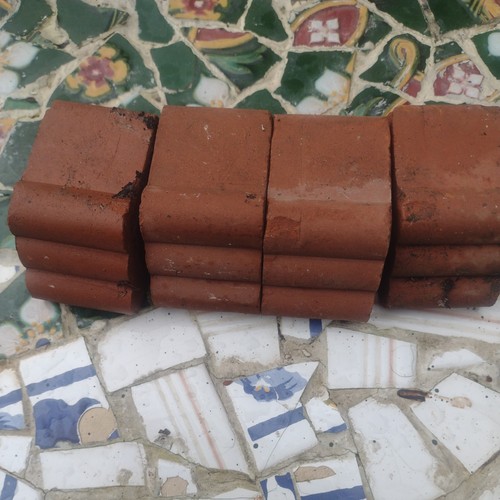 Vintage terracotta plant pot - terracotta,